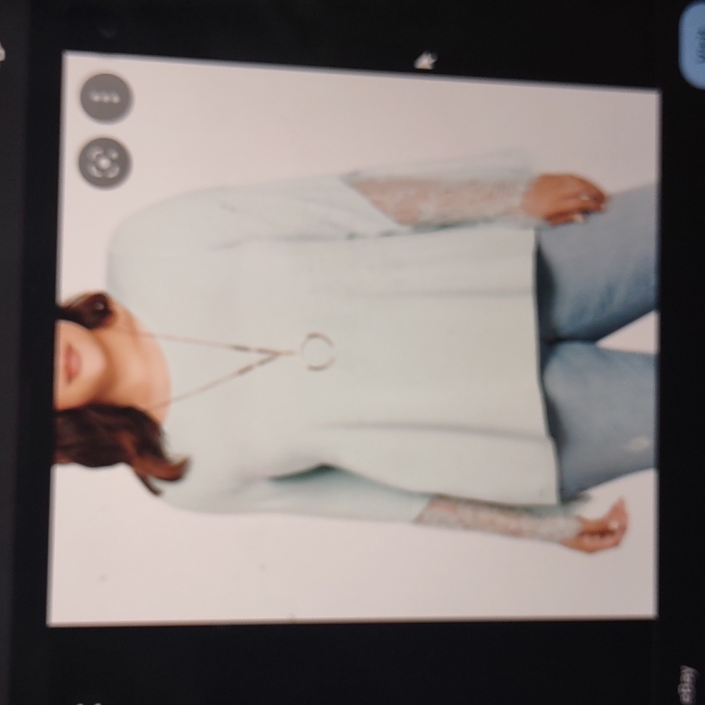 Torrid Round Neck Lace Bell Sleeve Tunic 2